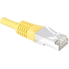 Image de Dexlan RJ-45 Cat6 M/M 1m câble de réseau Jaune S/FTP (S-STP) - Neuf