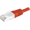 Image de Connect 858302 câble de réseau Rouge 1 m Cat6a S/FTP (S-STP) - Neuf