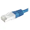 Image de EXC 858324, 20 mètres, Cat6a, S/FTP (S-STP), RJ-45, RJ-45, Bleu
