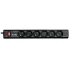 Image de EATON Protection Strip 6 DIN 6-fach Steckdosenleiste mit Überspannungsschutz schwarz