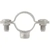 Image de Colliers De Plomberie Simples Standards Acier Zingué Embase M7 X 150 Cs Ø16 - Boite De 100