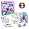 Image de Canal Toys - La Famille Licorne, Figurines de Maman licorne lumineuse et des deux bébés a décorer - OFG 287 - Neuf