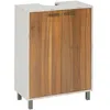 Image de Meuble Sous-lavabo Come 2 Portes Bois Et Effet Marbre - 5five