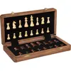 Image de Jeu d'échecs en bois, 30,5 x 30,5 cm
