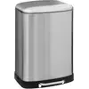 Image de Poubelle spacieuse, inox, 50 L