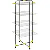 Image de 5five Simply Smart | Séchoir à linge - 40 m - Noir - Design modulaire - Avec roulettes et peu encombrant