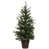 Image de Sapin de Noël artificiel en pot, 100 cm
