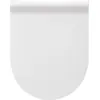 Image de Siège de toilette avec assise souple, semi-circulaire