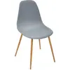 Image de Chaise Salle Manger Taho Grise Confort Moderne, Design épuré - Atmosphera