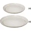 Image de Set d'assiettes FLOWER, 12 pc.