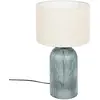 Image de Lampe de table MATI avec base en verre, hauteur 42 cm