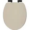 Image de Siège de toilette à chute lente ONYX, 37,5 x 49,9 x 5,2 cm
