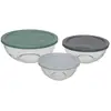 Image de Bols en verre avec couvercles SO SIMPLE, 3 pièces