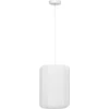 Image de Atmosphera créateur d'intérieur - Suspension "tobie" coton blanc d25cm