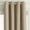 Image de Atmosphera - Rideau Occultant Total Avec Couche D'Enduit Beige 140x260 Cm