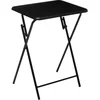 Image de 5five Simply Smart | Table pliante MULTIFONCTIONNELLE - Noir - Compacte et légère - Idéale pour la maison et le jardin