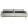 Image de Atmosphera - Canapé Convertible Jack 3 Places Gris Souris Créateur D'Intérieur