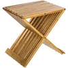Image de 5five Simply Smart - Chaise Pliante En Bambou Pour Salle De Bain, Dimensions 45x40x32 Cm