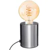 Image de Lampe sur pied en métal - Saba - Argent - H 10,5 cm