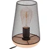 Image de Lampe de table en métal, source de lumière artificielle qui projette une ombre originale sur les objets