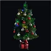 Image de Fééric Lights And Christmas - Arbre De Noël Lumineux Sapin Artificiel Avec Décoration Et Guirlande Lumineuse H 50 Cm - Feeric Christmas