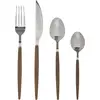 Image de Set de couverts AMAZONIE, 24 éléments, avec manche en bois