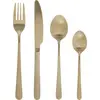 Image de SG Secret de Gourmet Service de couverts Green Harmony 24 pcs, Couverts pour 6 personnes, Acier inoxydable, Doré, 173746