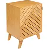 Image de Meuble à 1 porte « bath n modul » en bambou - 5 five simply smart