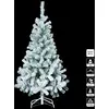 Image de Sapin de Noël artificiel de 180 cm orné de jolis flocons de neige blancs - Fééric Lights and Christmas