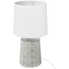 Image de Atmosphera - Lampe Cyril Céramique Gris H36cm Créateur D'Intérieur