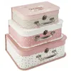 Image de Atmosphera - Set De 3 Valisettes Douceur Rose L24 27 30cm Créateur D'Intérieur