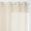 Image de Atmosphera   Tapis Velato Beige 140x240cm   100% Polyester   8  illets   Compatible Avec Tringles Standards   Pour Salons Et Bureaux
