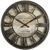 Image de Horloge À Poser Vintage Marron D20cm Atmosphera Créateur D'Intérieur