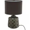Image de Atmosphera - Lampe Ilou Céramique Gris Ardoise H35cm Créateur D'Intérieur