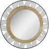 Image de Miroir En Métal Noir Joe D45cm - Créateur D'Intérieur Atmosphera