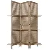 Image de Atmosphera - Paravent Tiam 3 Étagères Bois H170cm Créateur D'Intérieur