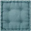 Image de Coussin De Sol Otto Bleu Canard 40x40cm Atmosphera Créateur D'Intérieur