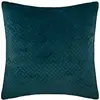 Image de Coussin Effet Velours - 40 X 40 Cm - Bleu - Livraison Gratuite