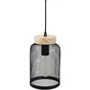 Image de Suspension Zely Métal Noir D15cm Atmosphera Créateur D'Intérieur