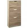 Image de 5five Simply Smart - Meuble Range-chaussures 3 Tiroirs Effet Chêne Naturel - 5five