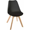 Image de Stuhl "baya" beine buche schwarz - Atmosphera créateur d'intérieur