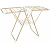 Image de 5five Simply Smart Séchoir à linge pliable Bara aspect bois, plastique, acier, brun, 13 M, 157389
