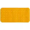 Image de Tapis De Bain Antidérapant Jaune 70x35 Cm