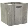 Image de 5five Simply Smart - Panier 31x31cm Mix N Modul Effet Chêne Gris - 5five