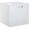 Image de 5five Simply Smart Boîte de rangement blanche en MDF 31cm x 31cm x 31cm