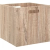 Image de 5five Simply Smart Panier de rangement Mix N Modul imitation chêne, MDF, marron, 31 x 31 cm, 160403D
