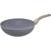 Image de Wok en aluminium forgé « naturel » 28 cm - 5 five simply smart