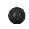 Image de Bougie Boule Rustique Noir 445g Atmosphera Créateur D'Intérieur