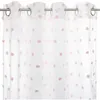 Image de Atmosphera - Rideau Enfant Pompoms Rose 140x240cm Créateur D'Intérieur
