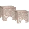 Image de Atmosphera - Tables Gigognes Ayden Bois Sculpté Créateur D'Intérieur